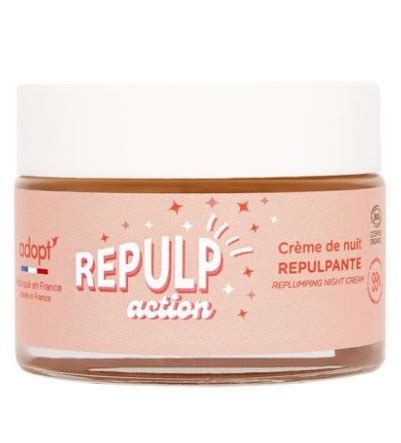 Repulp action Crème de nuit repulpante adopt