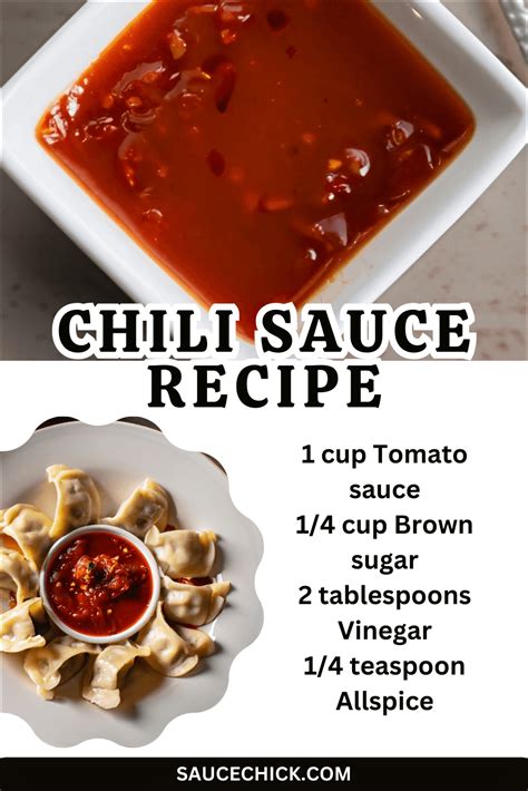 Chili Sauce Recipe - Elevate Your Culinary Creations