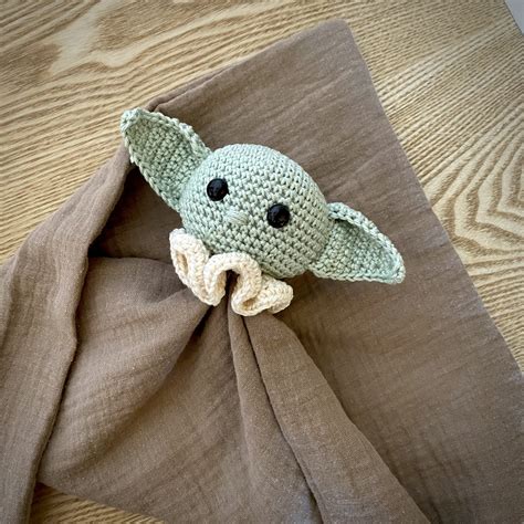 Doudou Lange Yoda La Pause Tendresse