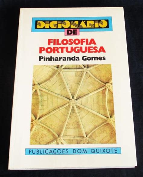 Dicionário De Filosofia Portuguesa Bibliofeira