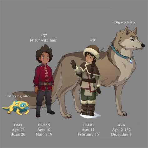 Character Lineup The Dragon Prince