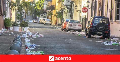 Tras Desórdenes En Zona Colonial La Pasada Noche Suspenden Actividades De Halloween Acento