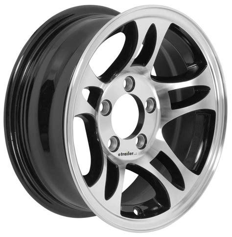 Aluminum Hi Spec Series S5 Trailer Wheel 14 X 5 12 Rim 5 On 4 1