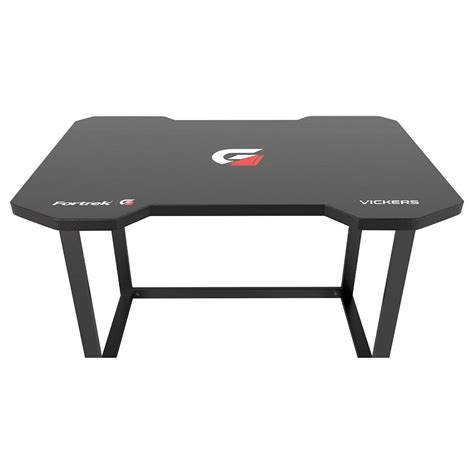 Mesa Gamer Fortrek Vickers Preto Vermelho KaBuM