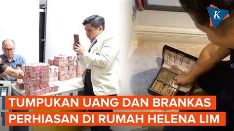 Video Geledah Rumah Helena Lim Kejagung Temukan Tumpukan Uang Rp M