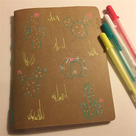 55 Exciting DIY Notebook Decorating Ideas Diy Notebook Simple