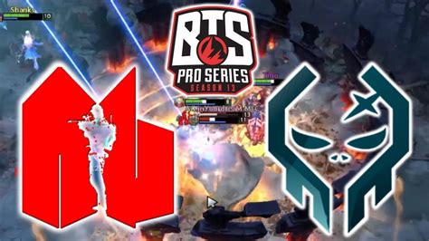 Execration Vs Army Geniuses Bts Pro Series Sea Dota Youtube