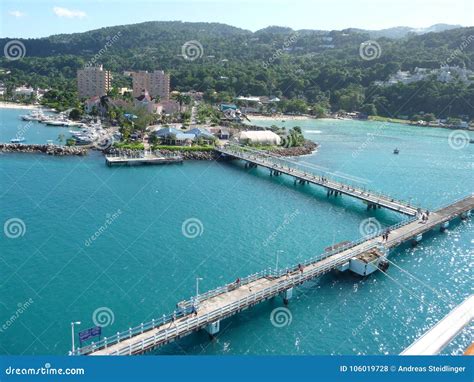 Cruise Terminal Ocho Rios – Jamaica Stock Photo - Image of atlantic ...