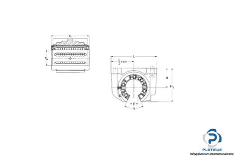 Skf Luct40 Linear Bearing Unit Platinum International