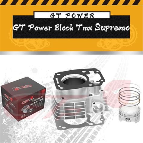 Factory Direct Sales Gt Power Cylinder Block Set For Tmx Supremo