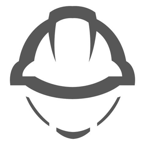 Diseño Png Y Svg De Icono De Casco De Construcción Para Camisetas