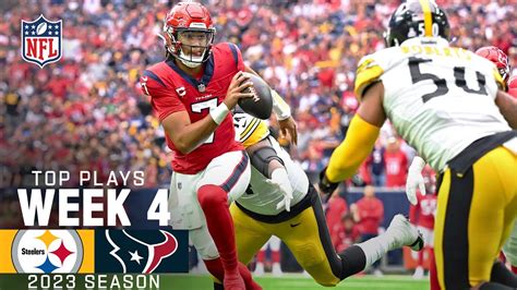 Houston Texans Highlights Vs Pittsburgh Steelers 2023 Regular Season