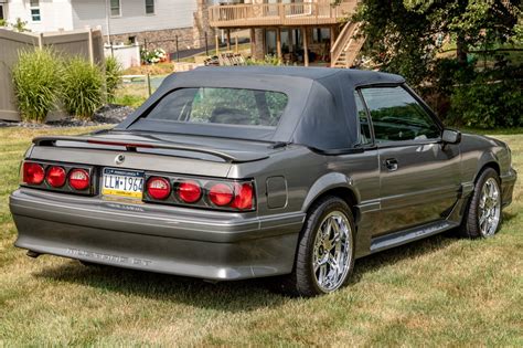 1991 Ford Mustang Gt Convertible Available For Auction