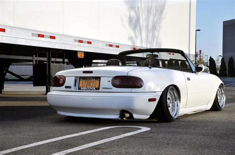 Stanced Out Mazda Miata On 15 Klutch Wheels Sl 1 A Photo On Flickriver