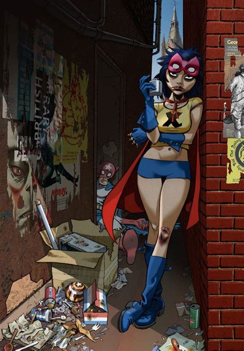 Art By Jamie Hewlett For Comics Unmasked Art Anarchy In The Uk