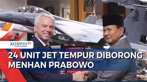 Menhan Prabowo Borong 24 Unit Jet Tempur F 15EX Untuk TNI AU