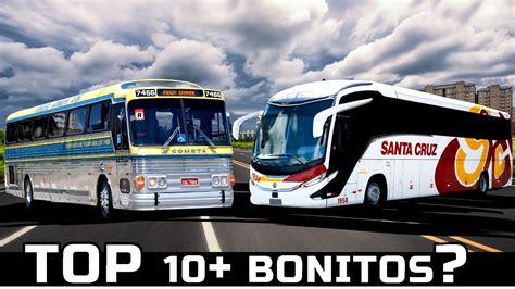 OS 10 ÔNIBUS MAIS BONITOS JÁ PRODUZIDOS NO BRASIL TOP 10 ESCOLHIDOS