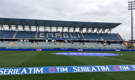 Empoli Napoli Al Castellani Aperto Anche Il Settore Curva Nord Ovest