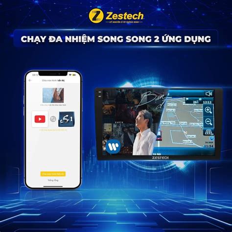 Android Box DX165 Plus Màn Hình Zestech Chính Hãng