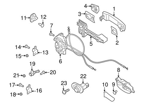 25360 1ha1c Door Jamb Switch 2013 2021 Nissan Nissan Oem Parts Direct