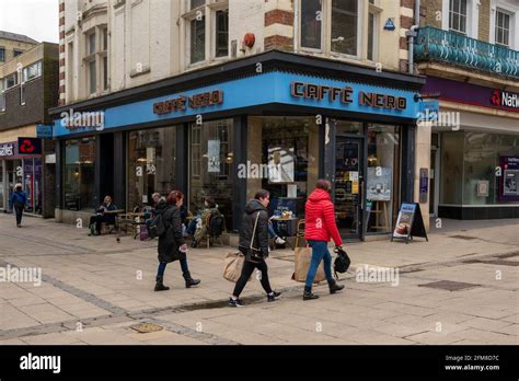 Cafe Nero Coffee House Corner Of Davey Place Norwich City Centre With