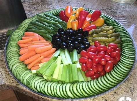 Vegetable Trays For Parties