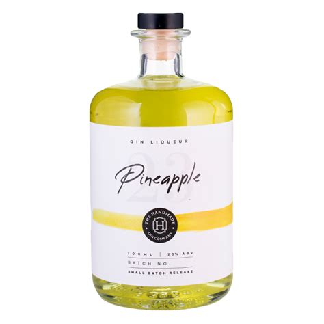 Pineapple Handmade Gin Liqueur The Handmade Gin Company