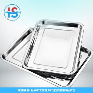 Jual IS NAMPAN STAINLES BAKI BAKING TRAY NAMPAN BAKI TRAY SAYUR