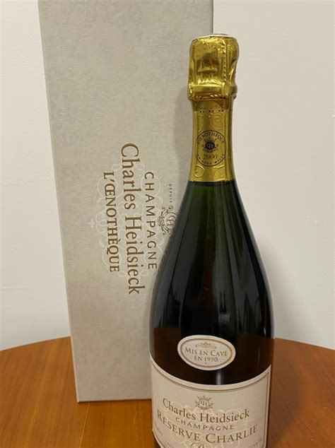 Charles Heidsieck L Oenotheque Reserve Charlie Mise En Catawiki