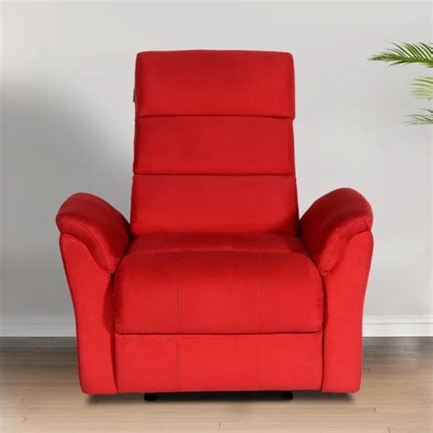 Single Seater Recliner Chair Red Style Recliner Sofa Recliner