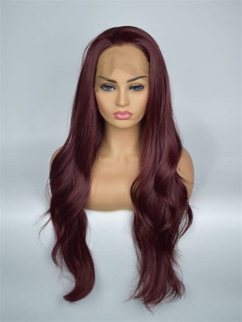 Light Purple Synthetic Lace Front Wig Wave Braid Shelovewig