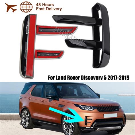 For Land Rover Discovery Front Bumper Fog Lamp Cover Trim