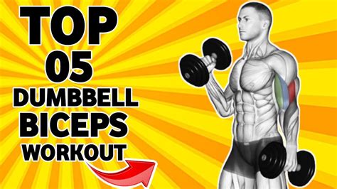 Biceps Workout At Home With Dumbbells Biceps Workout At Gym For