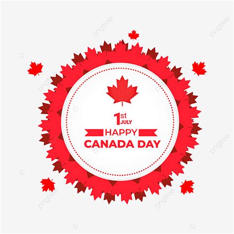 Canada Maple Leaf Vector Hd PNG Images First Of July Canada Day With