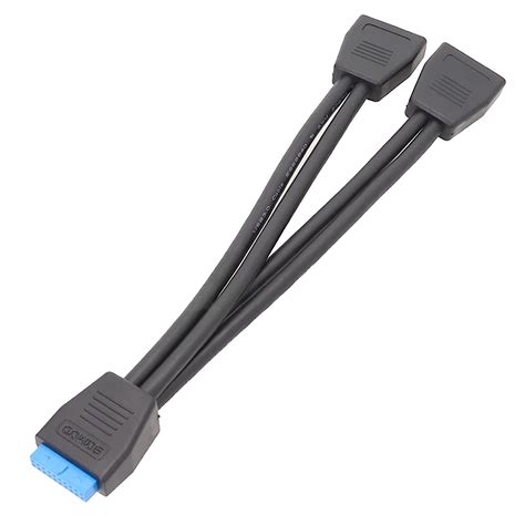 Amazon Diarypiece To Motherboards Usb Header Splitter