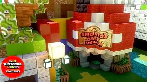 Minecraft Recrean Un Parque Funcional De Super Nintendo World Mdtech