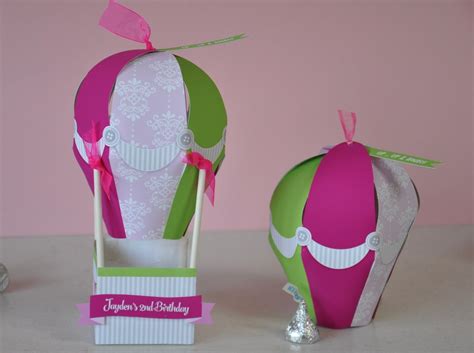 Hot Air Balloon Centerpiece Decorations Up Up And Away Baby Etsy