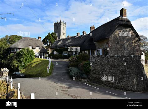 All Saints Church In Godshill Isle Of Wight Stock Photo Alamy