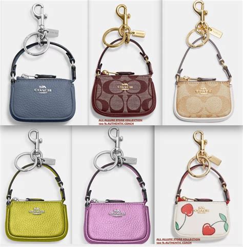 Bn Coach Mini Nolita Bag Charm Pick Color Ebay In Fancy Bags