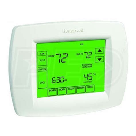 Honeywell Th8321u1006 Visionpro 8000 Touchscreen 7 Day Programmable Thermostat Multi Stage W