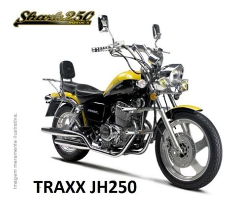 Corrente Motor Partida Traxx Shark Shineray Custom E Fym 250 Frete grátis