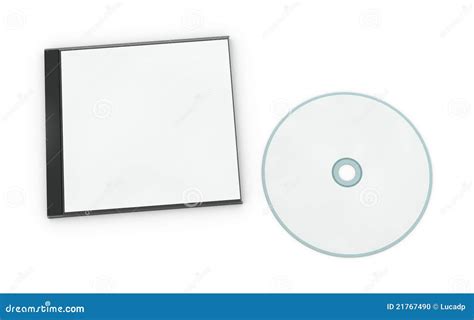 Blank Cd Or Dvd Jewel Case Stock Photo Image 21767490