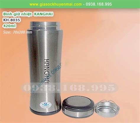 GIÁ SỐC KHUYẾN MÃI Bình Giữ Nhiệt KANGHAI Dung Tích 420ml Chất Liệu