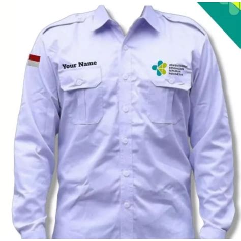 Jual Kemeja Kemenkes Baju Kemenkes Seragam Kemenkes Pdh Kemenkes Pdl