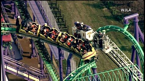 24 People Rescued From Stranded Us Roller Coaster Ctv News