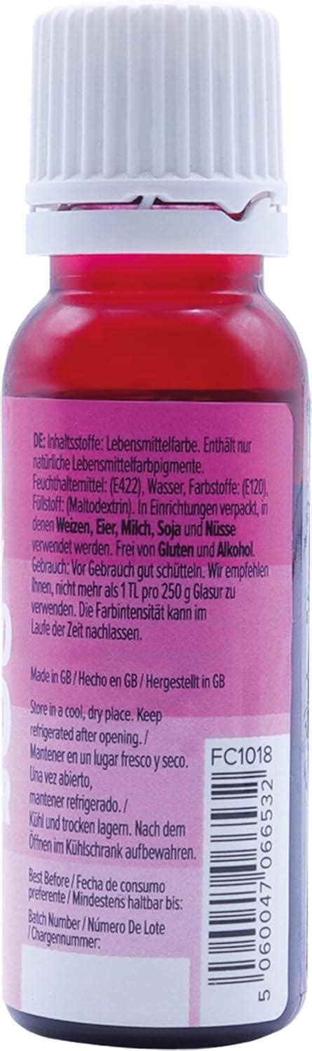 PME 100 Natural Food Colouring Pink 25 G Pack Of 2