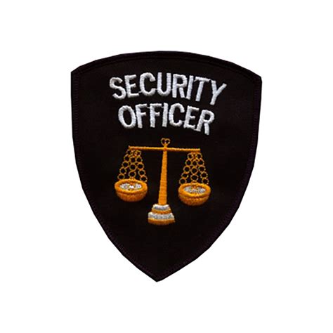 Security Officer Patch by GUARDWELL - GUARDWELL NEW : Wide Range of ...