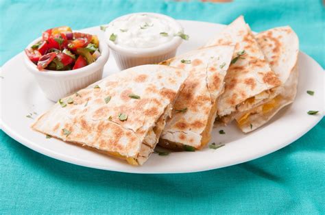 Quesadilla Z Kurczakiem I Warzywami