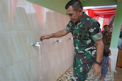 Danrem 042 Gapu Ikuti Launching Program Unggulan TNI AD Manunggal Air