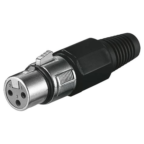 Conector Xlr Canon Hembra Aerea Pin Neutrik Conectores Y Adap